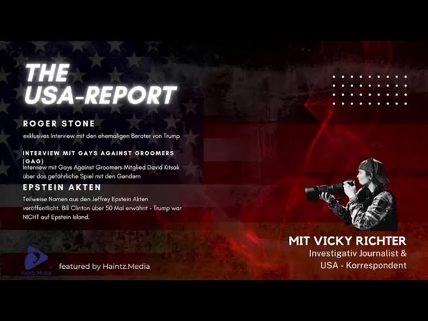 Exklusiv Taucht tief ein in den neuen US Bericht mit Vicky Richter exklusiv auf Haintz