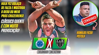 CLSSICO M1NE1R0 PEGOU FOGO! CABULOSO ABRIU O PLACAR E  EMPATOU COM UM GOLAO DE FALTA