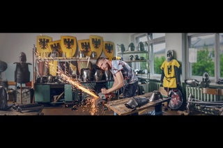 Backstage со съемки портрета