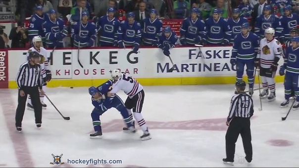 Brandon Mashinter vs Brandon Prust Nov 21,