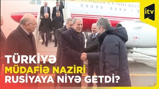 Hulusi Akar v Hakan Fidan Rusiyaya getdi