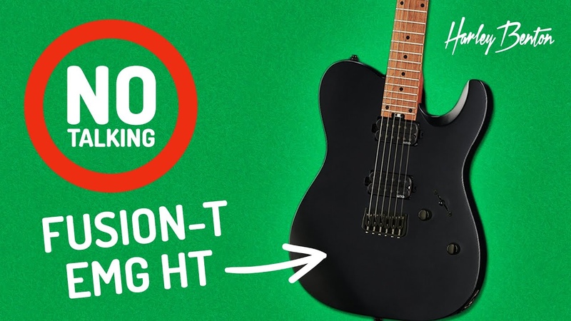 Harley Benton No Talking Fusion T EMG HT Roasted SBK Just