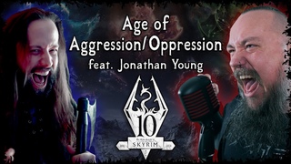 Skyrim - Age of Aggression & Oppression (Epic Metal Cover) - feat @jonathanymusic