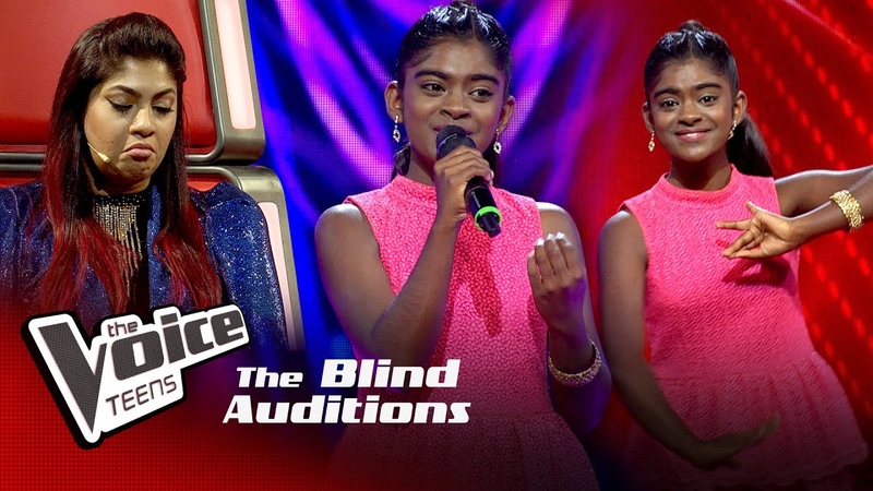 M. Dhinushika, Kannalane, Blind Auditions, The Voice Teens Sri