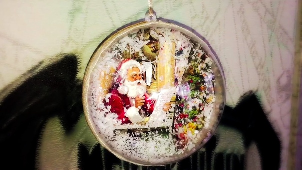 Decoupage Tutorial Christmas Ball Ντεκουπάζ Χριστουγεννιάτικη Μπάλα Diy Step