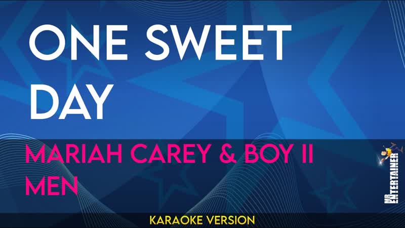 One Sweet Day Mariah Carey Boy II Men (