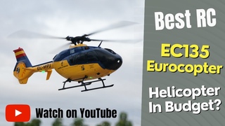 Yuxiang F06 EC135 Eurocopter Scale RC Helicopter Flight Review in Thailand