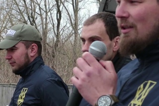 НАЦІОНАЛЬНИЙ КОРПУС ВИСТУПАЄ ПРОТИ ПІДВИЩЕННЯ ЦІН НА ПОСЛУГИ ВОДОКАНАЛУ  В МІСТ...
