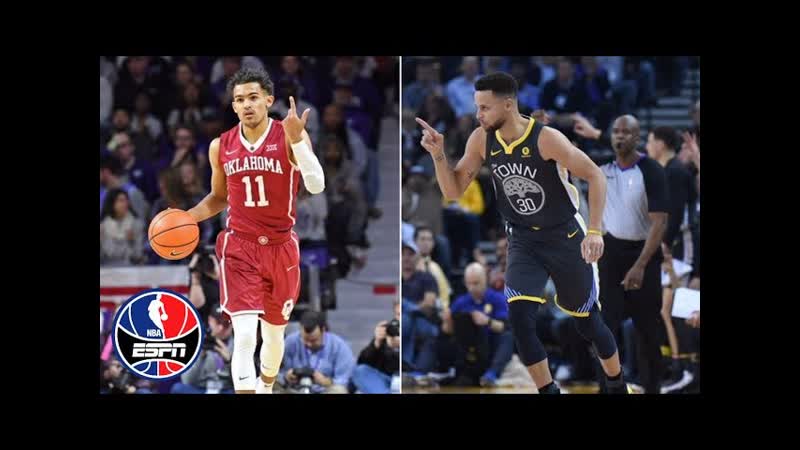 Can Trae Young follow in Steph Currys footsteps , NBA Countdown,