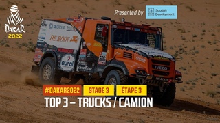Trucks Top 3 presented by Soudah Development - Stage 3 - #Dakar2022