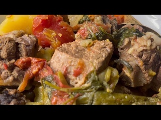 Армянская хашлама из говядины!!! #вкусноипросто #вкуснаяеда #готовимдома #хашлама #мясо #овощи