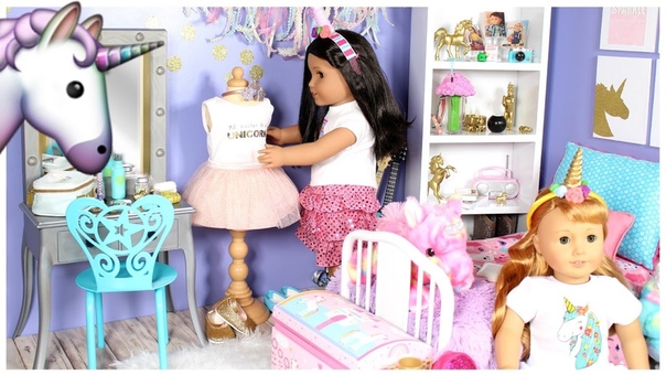 American Girl Doll Unicorn