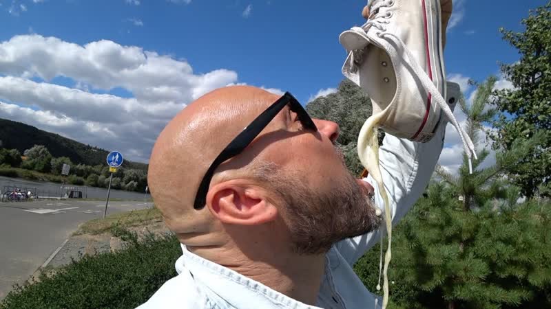 Forced To Drink From Shoe By Prague