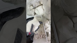 Залипательное  видео с чистой глины Астана идеал
