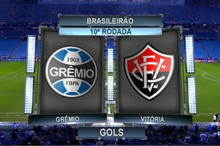 Gols, Grêmio 1 x 2 Vitória - Brasileirão 23/06/2016 [HD]