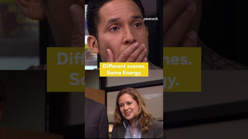 Did you notice that these two scenes give off the same energy The Office