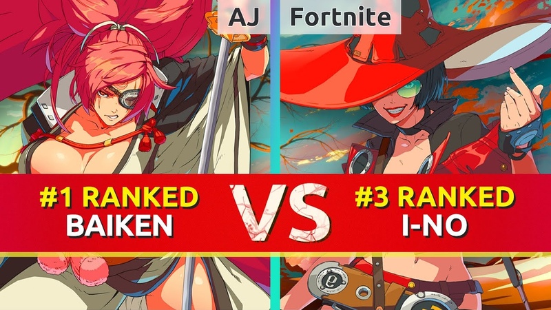GGST AJ (, 1 Ranked Baiken) vs Fortnite, Tensorial (, 3 Ranked I No). High Level