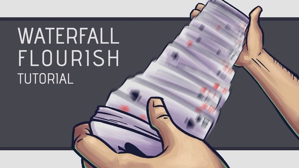 Waterfall Card Flourish Tutorial