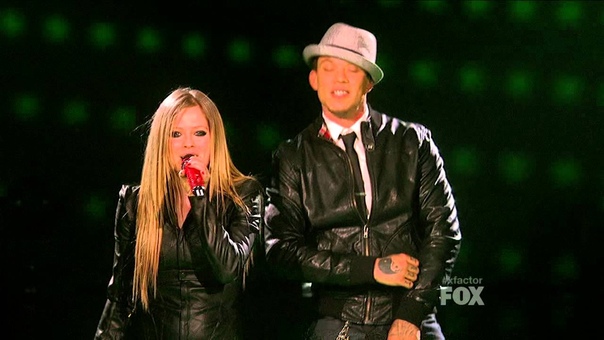 Avril Lavigne Chris Rene Complicated ( Live The X