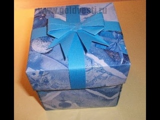 Подарочные Коробки Своими Руками Без Клея и Ножниц. Origami Box