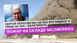 Сергей Переслегин. Пожар на складе Wildberries в Шушарах. Поджог или халатность