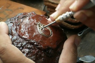 YARING PLATERO Video 95 - Making of  carat diamond engagement ring