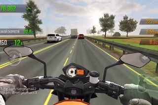 Traffic Rider iPhone gameplay. No cheats.
