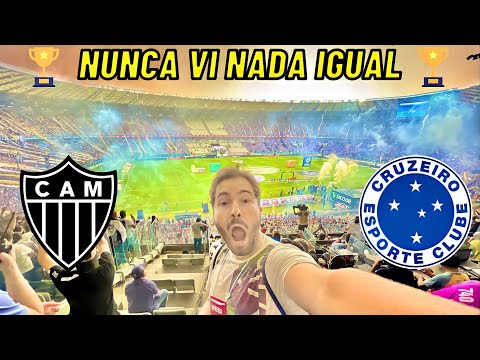 A MAIOR FESTA DE TORCIDAS QUE EU JÁ PRESENCIEI Atlético MG 3 x 1