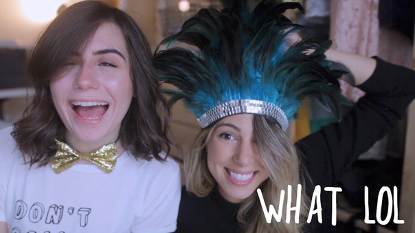 we crashed a party and got (slightly) naked