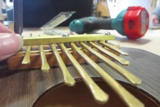 Hand made Thumb harp, Construction Process