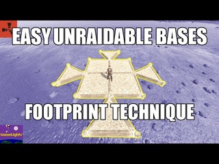Rust Footprint Technique (How I Build Every Base In Wipe)