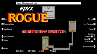 Epyx Rogue - Nintendo Switch release - the game of the old pioneers of the 80'