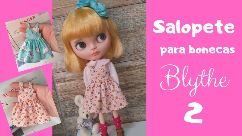 DIY Salopete p, bonecas Blythe 2 DIY PAP TUTORIAL Van Borh,