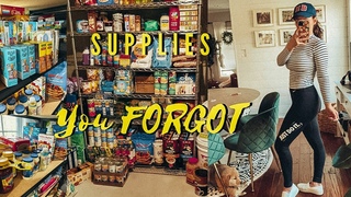 Coronavirus  Prepping And Lockdown Supplies | Prepper Emergency Supplies | Lauren Stewart