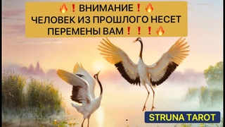 🔥ВНИМАНИЕ❗️ ЧЕЛОВЕК ИЗ ПРОШЛОГО НЕСЕТ ВАМ ПЕРЕМЕНЫ❗️❗️❗️🔥