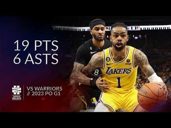 DAngelo Russell 19 pts 6 asts vs Warriors 2023 PO