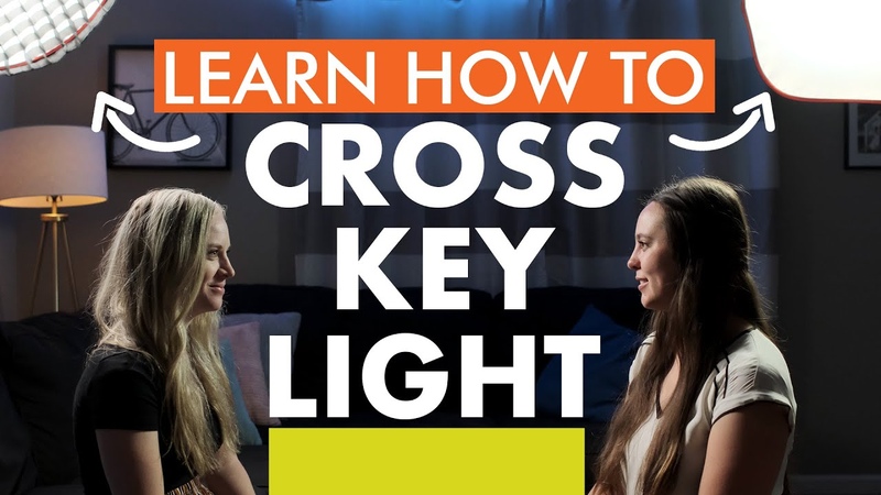 How to Light 2 People for an Interview or Scene with Cross Key