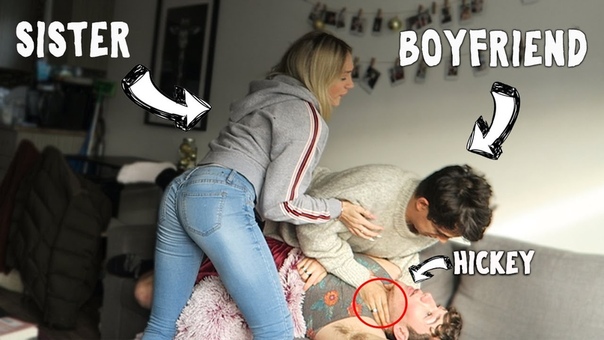 Hickey Prank on Boyfriend SISTER WAS