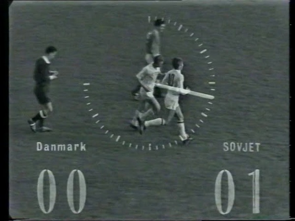 1965. Дания СССР 1:3. Малофеев, Метревели, Сабо