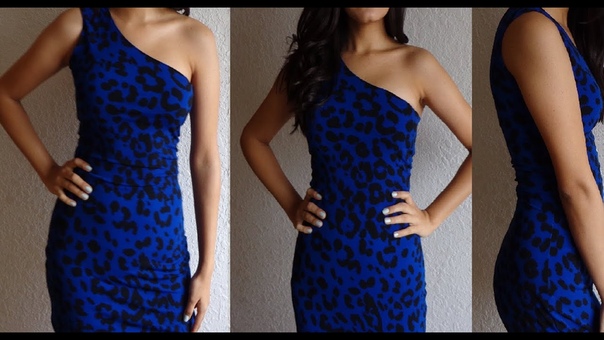 One Shoulder Dress Party Cocktail