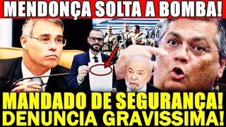 URGENTE!! MANDADO DE SEGURANÇA CONTRA DINO!  MENDONÇA SOLTA BOMBA! DENUNCIA GRAVÍSSIMA!