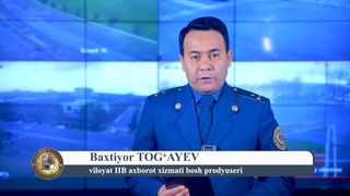 Jizzax viloyati IIB Axborot xizmati “Qonun himoyasida“ informatsion dasturining navbatdagi soni