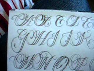 CALLIGRAPHY TUTORIAL LETTERS X,Y,Z