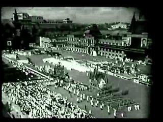 Цветущая молодость 1938. Парад физкультурников.