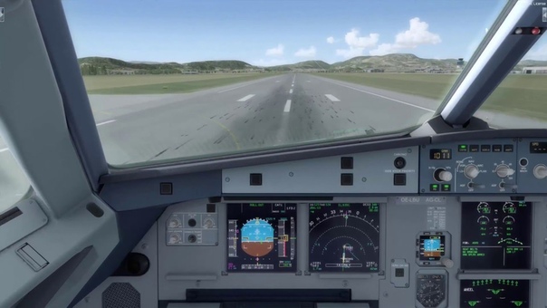 Prepar3 D Aerosoft A320 manual Landing at Graz ( LOWG) with 13kts