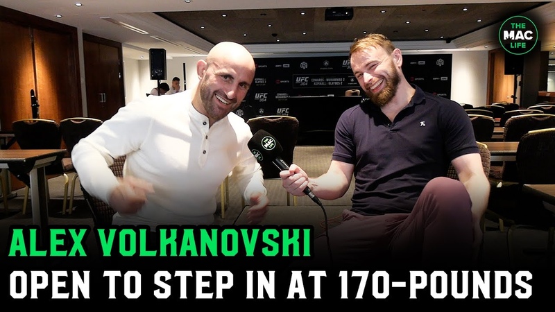 Alex Volkanovski: I d step in on Saturday, I match up well with Belal
