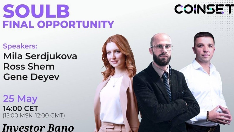 SOULB Final Opportunity to join The Product Sale, Coinset, STOBOX, Soul bound