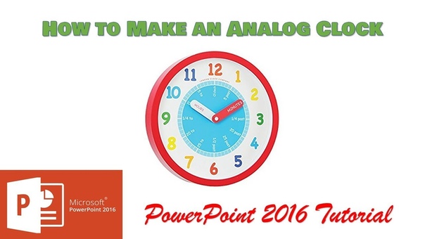 The Teacher, How to Make A Live Analog Clock in Power