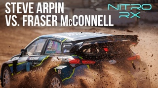 Steve Arpin vs. Fraser McConnell | Nitro Rallycross Battle Bracket Round 3 Day 1