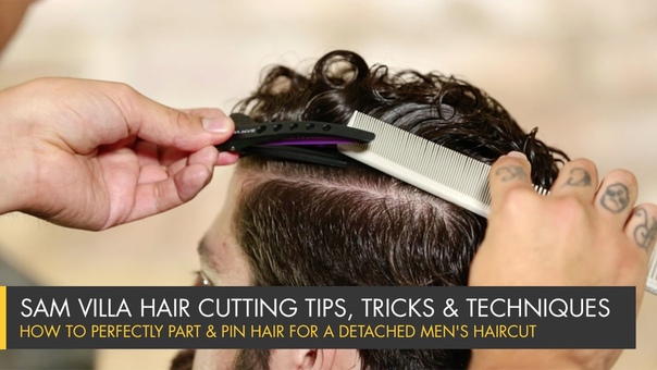 How to Perfectly Part Pin Hair for a Detached Mens